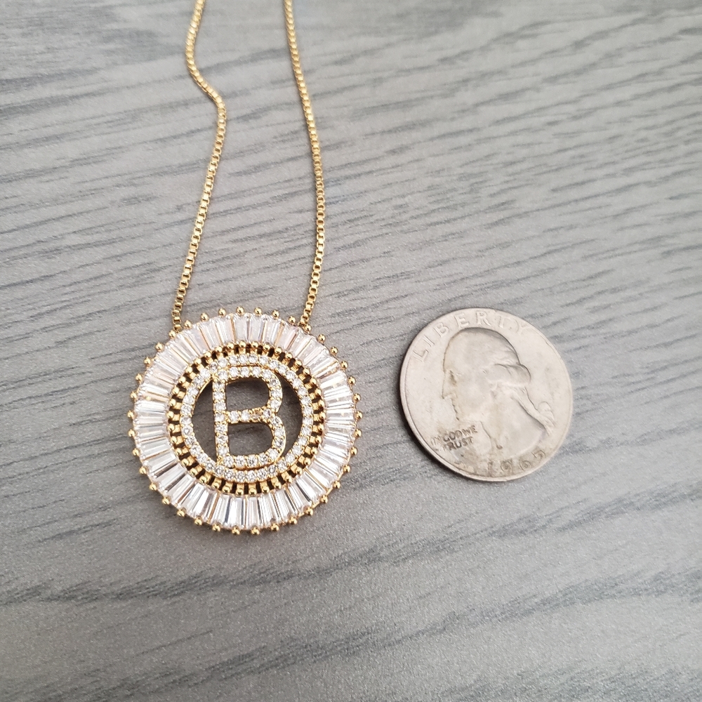letter (B) Necklace
